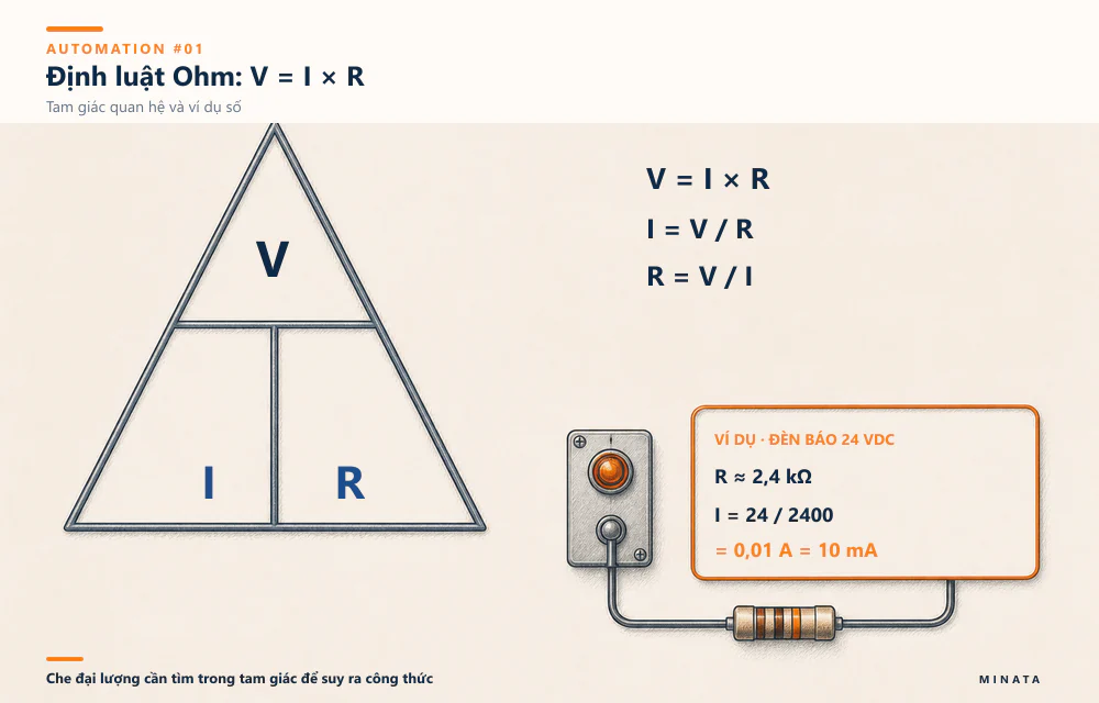 Che đại lượng cần tìm trong tam giác để suy ra công thức tương ứng.